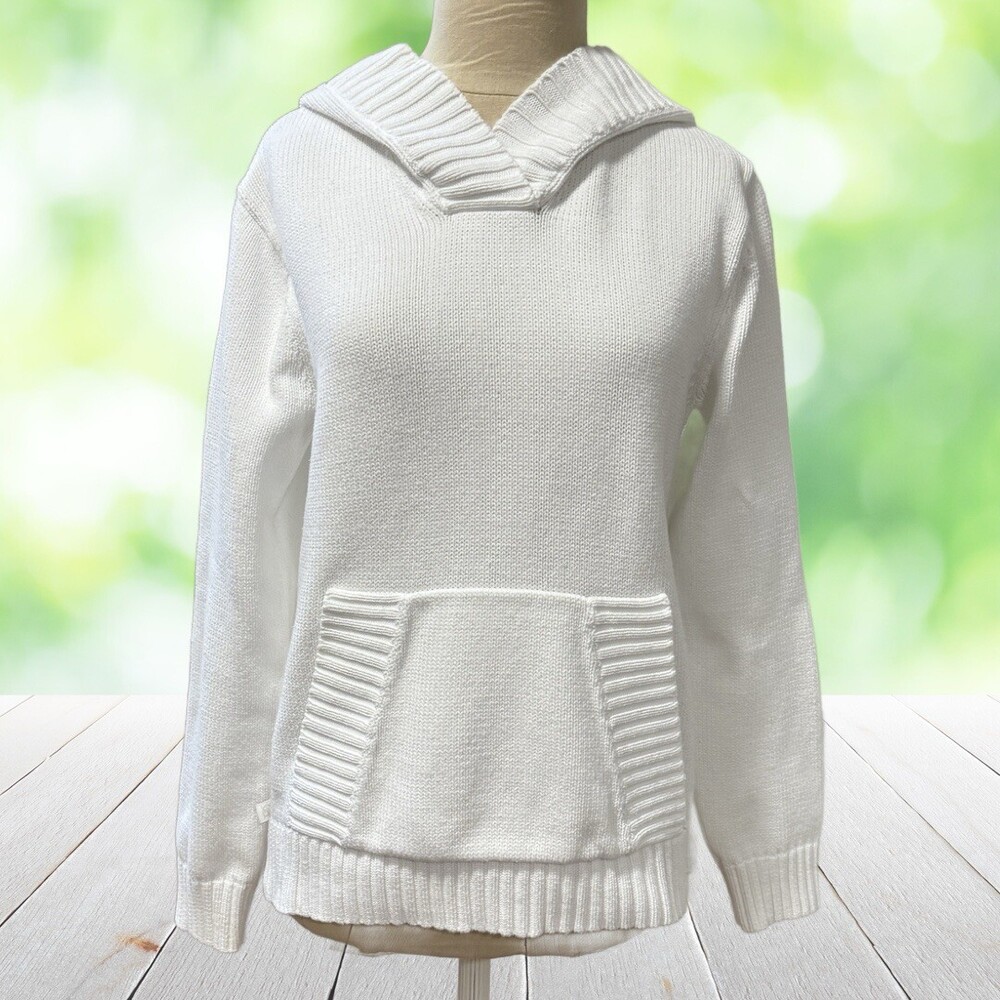 Vtg Y2K LAUREN RALPH LAUREN Hoodie Sweater Cotton Coastal Australia Petite M